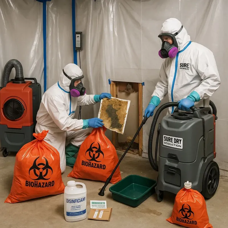 Contaminated Water Handling Protocols process in Spirit Lake, ID