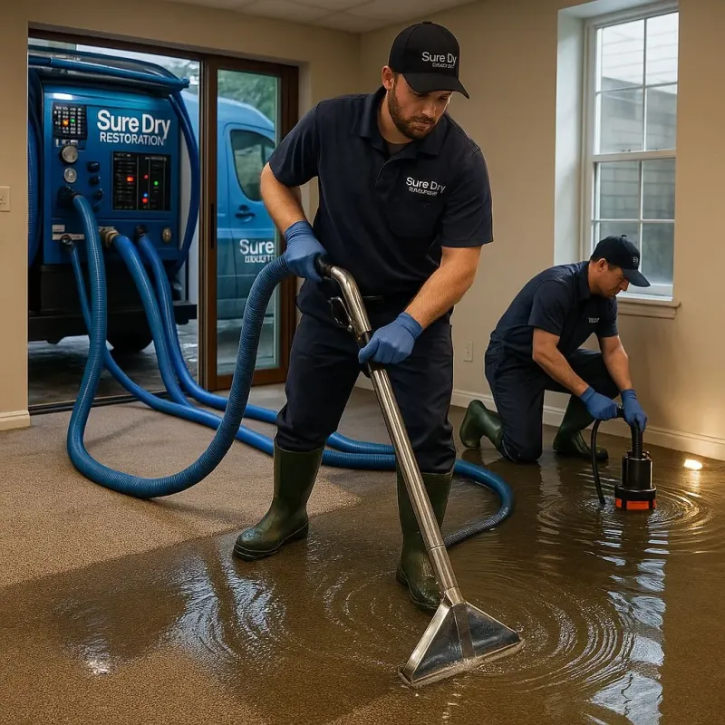 Water Extraction and Removal process in Spirit Lake, ID
